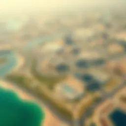 Aerial view of Al Hamriyah Free Zone showcasing its layout and facilities