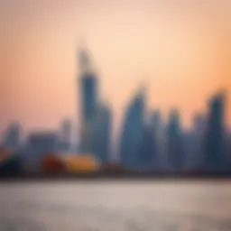 Stunning view of Al Reem Plaza Tower against the skyline