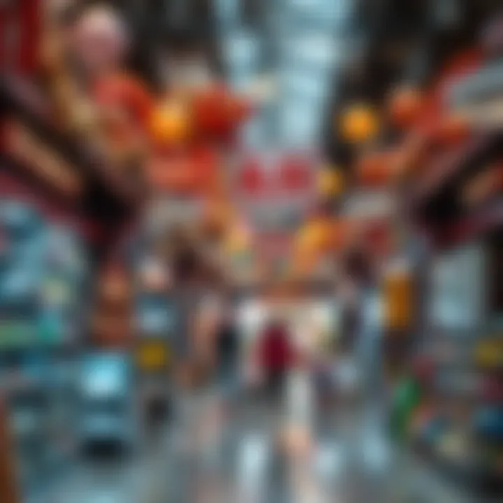 Interior shot highlighting the diverse shopping experience at Dragon Mart
