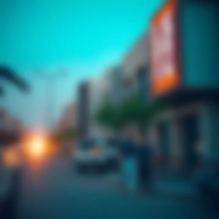 Vibrant community atmosphere surrounding Al Khail Gate Studio