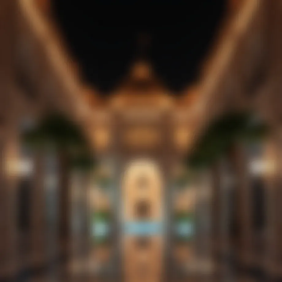 Architectural elegance of Al Khalidiya Palace Hotel