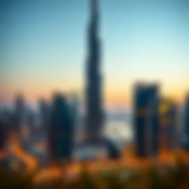 Burj Khalifa: The Pinnacle of Modern Design The stunning skyline of Dubai featuring Burj Khalifa