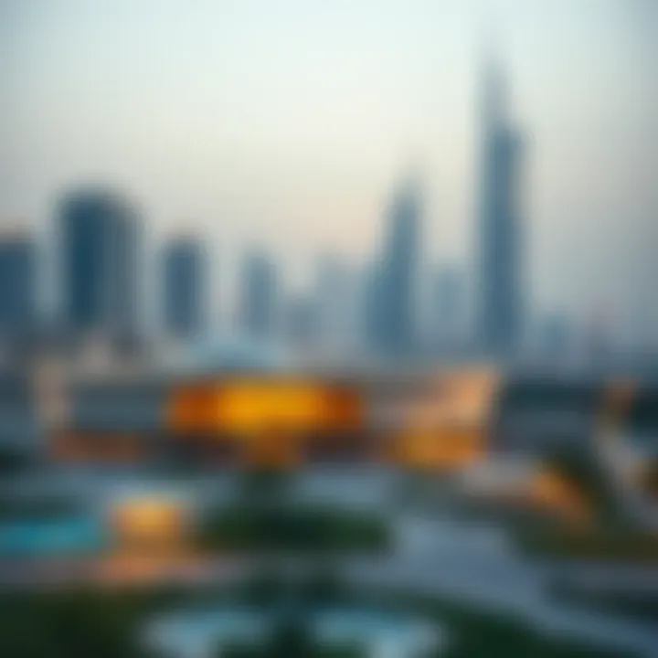 Conceptual design of a future architectural project in the UAE