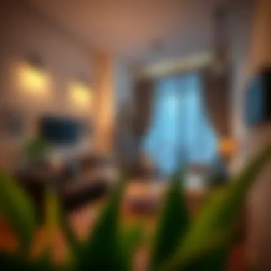 Cozy Communal Living Space Cozy communal living space in a shared rental