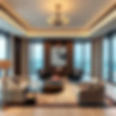 Elegance Inside: Suite Design at St. Regis Exquisite interior design of a suite at St. Regis