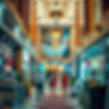 Diverse Retail Offerings at مردف مول Vibrant retail atmosphere within مردف مول highlighting diverse shopping options