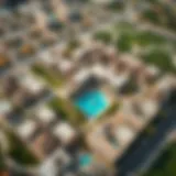 Aerial view of Mira Oasis showcasing the community layout