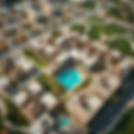 Aerial view of Mira Oasis showcasing the community layout