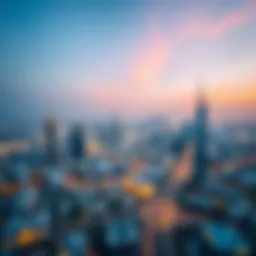 Aerial view of iconic Dubai skyline featuring Wasl Properties developments